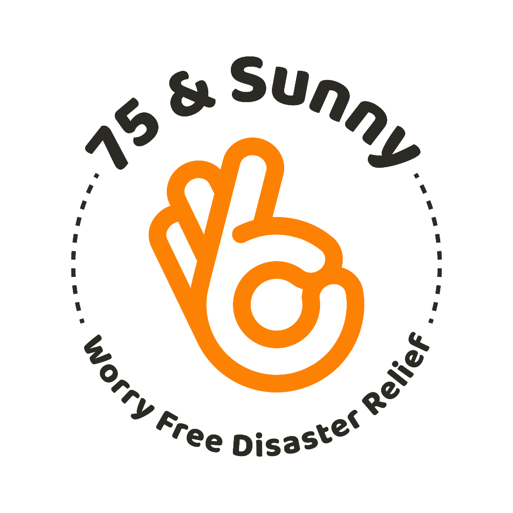 75 sunny restoration circle logo